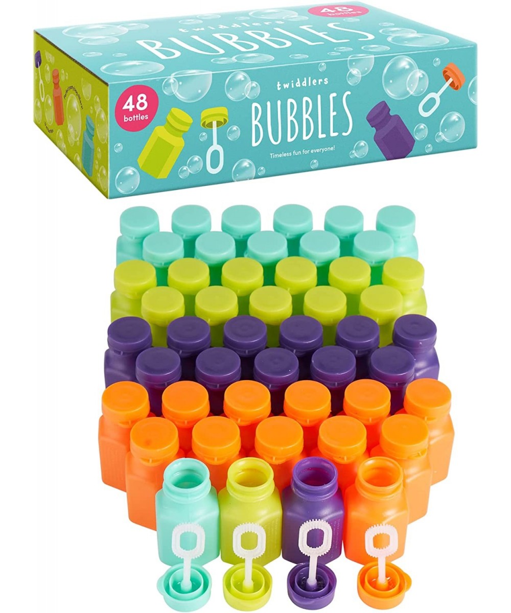 48 Mini Bubble Wands Party Favor Toys for Kids (17ml) - Wedding & Birthday Goodie Bag Filler Outdoor Games for Boys & Girls $...