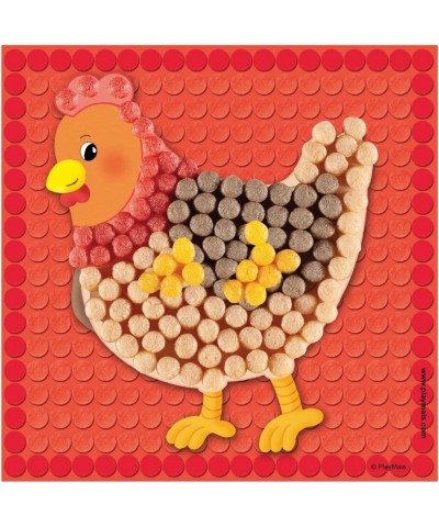 Play Corn 160279 – Card Set Mosaic Little Farm Craft Kit $26.17 Craft Kits