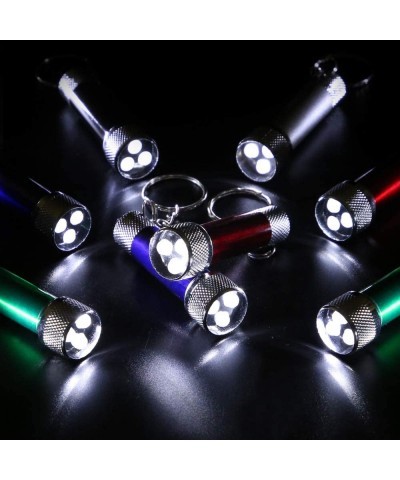 Mini LED Flashlight Keychains Torch Key Rings Bulk Party Favors for Kids 20 Pack $27.71 Kids' Party Favor Sets