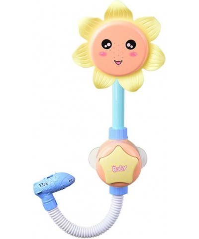 Baby Bath Shower Toy- Sunflower Sprinkler Bath Toy Sprinkler Shower Head Water Spray Bathtub Toy No Battery $43.11 Bathtub Toys