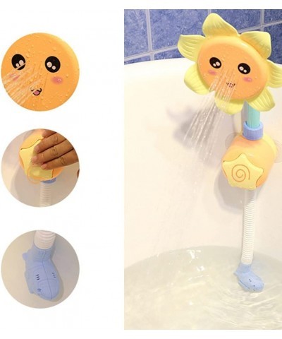 Baby Bath Shower Toy- Sunflower Sprinkler Bath Toy Sprinkler Shower Head Water Spray Bathtub Toy No Battery $43.11 Bathtub Toys