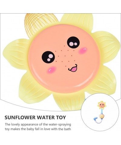 Baby Bath Shower Toy- Sunflower Sprinkler Bath Toy Sprinkler Shower Head Water Spray Bathtub Toy No Battery $43.11 Bathtub Toys