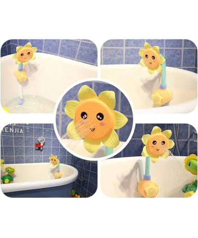 Baby Bath Shower Toy- Sunflower Sprinkler Bath Toy Sprinkler Shower Head Water Spray Bathtub Toy No Battery $43.11 Bathtub Toys