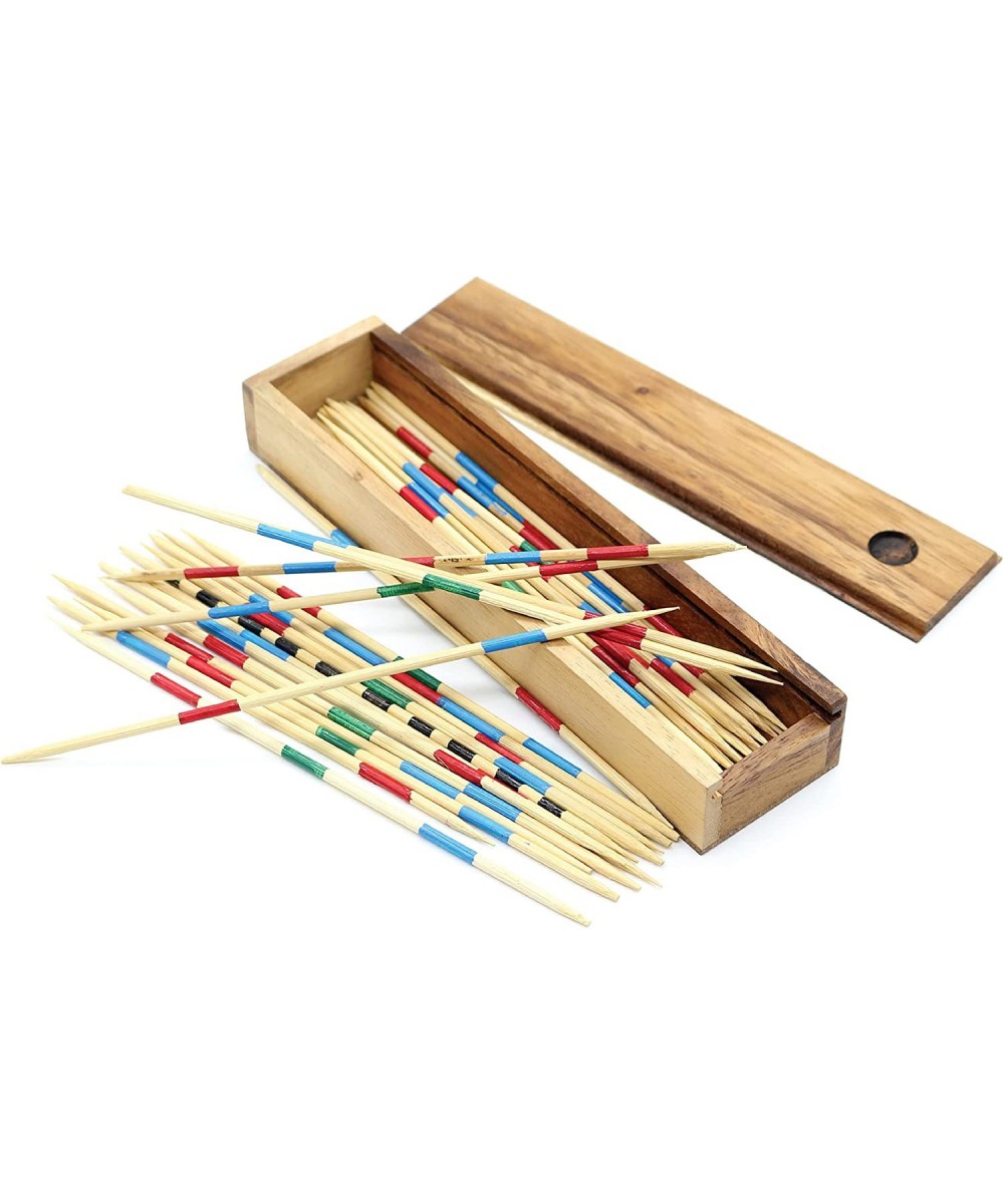 The Mikado Wooden Pick Up Sticks Classic Kids Board Game for Adults and Teens in Family and Children Board Games for Kids 7 a...