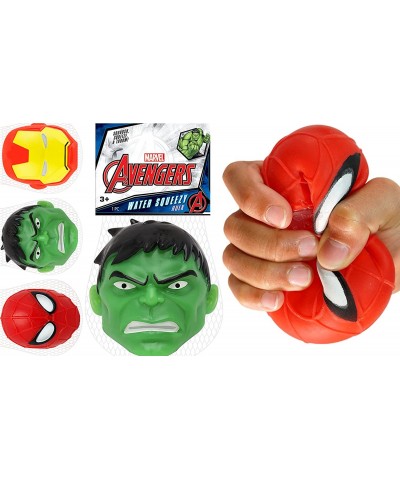 Marvel Avengers Stretchy Squishy Stress Ball (1 Ball Assorted) Superheroes Hulk Spiderman & Iron Man Stretchy Fidget Toy Hand...