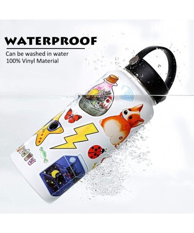 Stickers for Water Bottles 100 PCS Cute Reusable Waterproof Vsco Vinyl Stickers for Hydroflask Laptop Skateboard Aesthetic Sc...