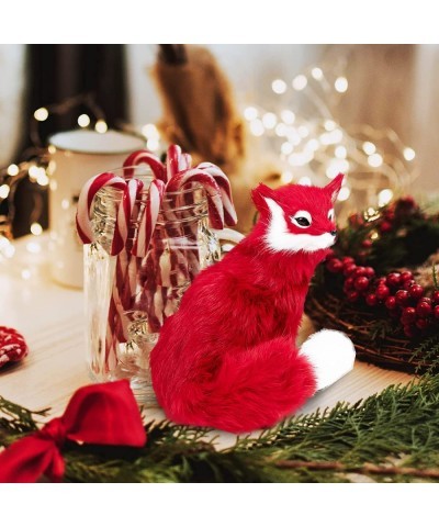 Lovely Plush Animal Simulation Animal Plush Fox- Shape Decor Home Plush Doll $39.63 Stuffed Animals & Teddy Bears