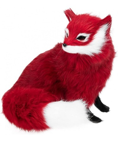 Lovely Plush Animal Simulation Animal Plush Fox- Shape Decor Home Plush Doll $39.63 Stuffed Animals & Teddy Bears