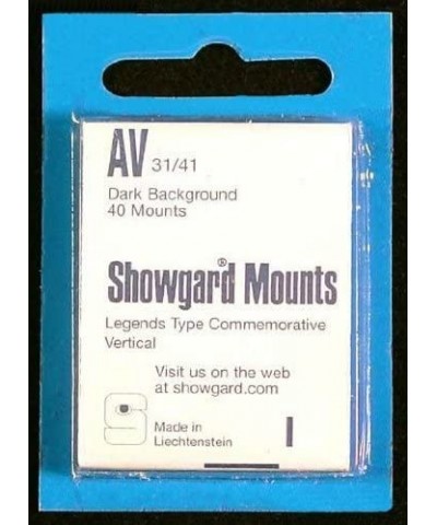 Pre-Cut Black Stamp Mounts Size AV31/41 $15.68 Collectibles Display & Storage