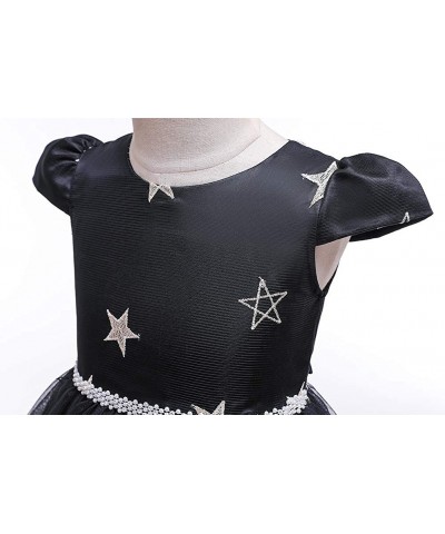 Girls Witch Halloween Costume Princess Tutu Dress up with Broom Cape Cosplay Party Photo Shoot Outfit for Kids 2-12T $19.89 K...