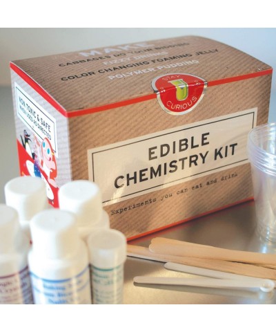 Edible Chemistry Kit | for Ages 8 and Up | | Eat More Than 15 Yummy Experiments | Safe & Non Toxic | Made in The USA $34.60 E...