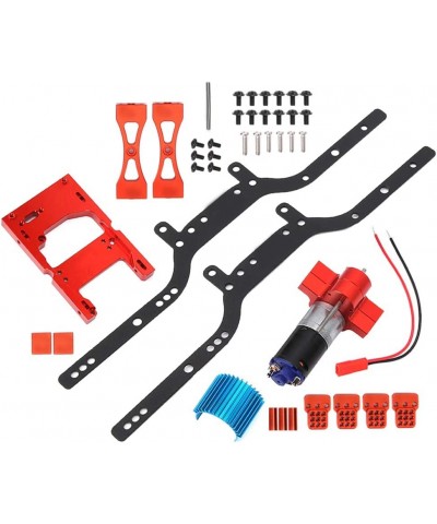 RC Car Frame Durable and Wear-Resistant Metal Remote Control Crawler Frame Girder with Motor Set RC Spare Part Accessory Fit ...