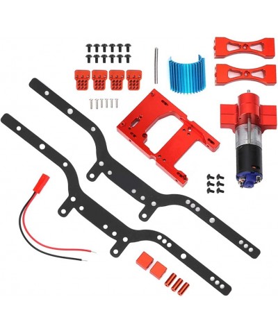 RC Car Frame Durable and Wear-Resistant Metal Remote Control Crawler Frame Girder with Motor Set RC Spare Part Accessory Fit ...