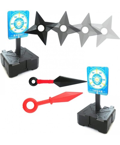 17 PCS Plastic Thrower Set Include Kunai Shuriken and Auto Reset Target for Ninja Cosplay Costume Multicolored $33.89 Toy Spo...