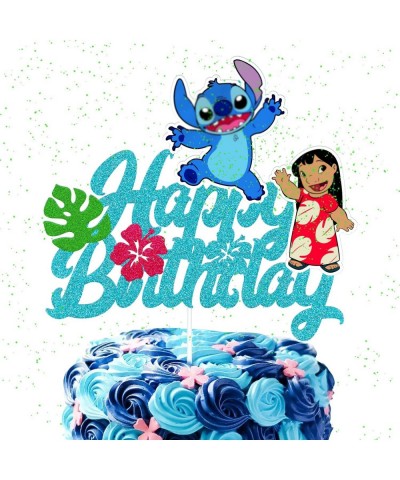 Happy Birthday Cake Topper Animal Cake Decoration Bday Party Decor for Girls Boys Children Kids Men Women Birthday Celebratio...