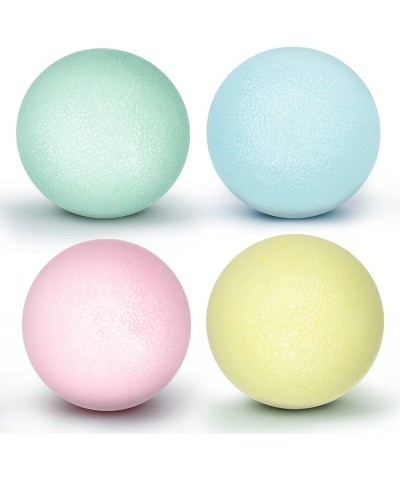 Squish Stress Ball Fidget Toy 4 Pack Macaron Cute Stress Balls for Kids and Adults Relieve Stress Anxiety Hand Exercise Senso...