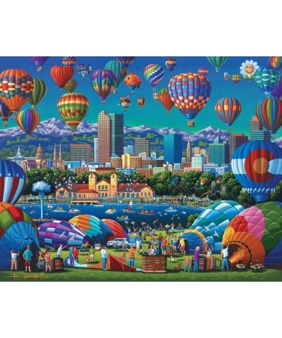 Dowdle Jigsaw Puzzle - Above Denver - 500 Piece $33.73 Jigsaw Puzzles