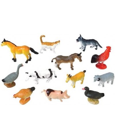 Mini Farm Animals (1 Dozen) $15.62 Play Figure Playsets