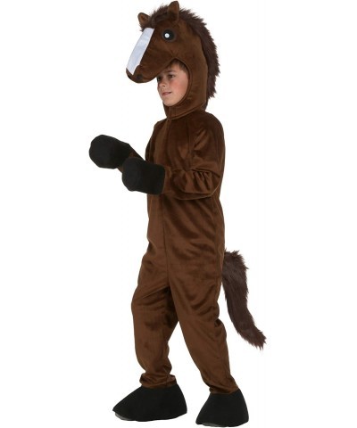 Horse Costume for Kids Horse Jumpsuit with Plush Headpiece $83.48 Kids' Costumes