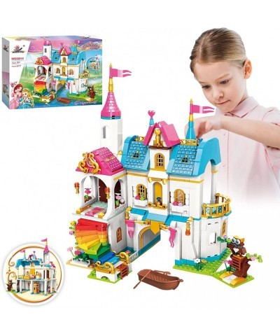 Friends Heartlake Castle Building Blocks Set for Girls Princess Castle Palace Building Bricks Kit Roleplay STEM Toy for Kids ...