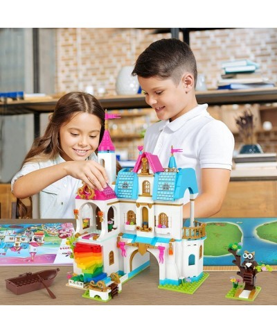 Friends Heartlake Castle Building Blocks Set for Girls Princess Castle Palace Building Bricks Kit Roleplay STEM Toy for Kids ...