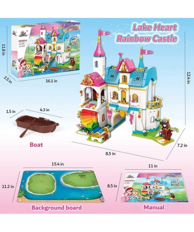 Friends Heartlake Castle Building Blocks Set for Girls Princess Castle Palace Building Bricks Kit Roleplay STEM Toy for Kids ...