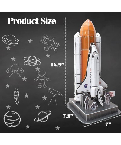 3D Puzzle DIY Model Set - Worlds Greatest Architecture Jigsaw Puzzles Building Kit (Space Shuttle Discovery) $19.43 3-D Puzzles