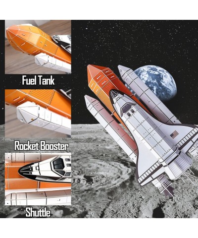 3D Puzzle DIY Model Set - Worlds Greatest Architecture Jigsaw Puzzles Building Kit (Space Shuttle Discovery) $19.43 3-D Puzzles