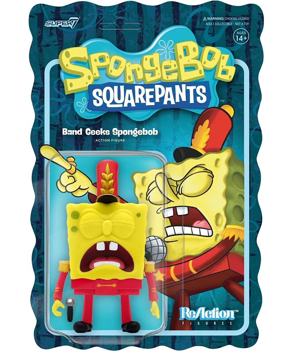 Spongebob Squarepants: Band Geeks Spongebob Reaction Figure Multicolor $33.79 Action Figures