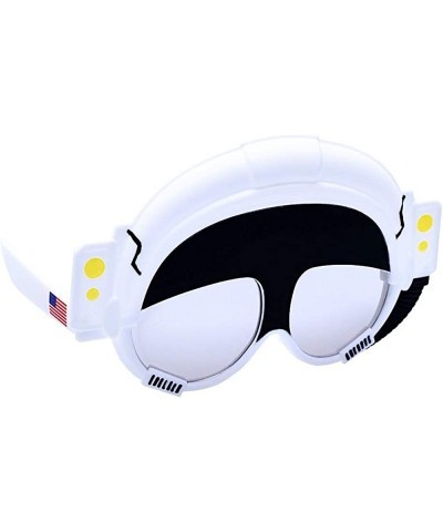 Astronaut Shades Costume Party Sunglasses UV400 White Gray $17.53 Kids' Dress-Up Accessories