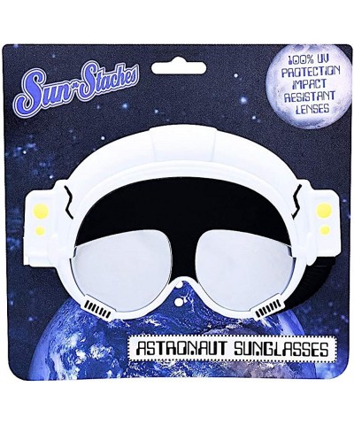 Astronaut Shades Costume Party Sunglasses UV400 White Gray $17.53 Kids' Dress-Up Accessories