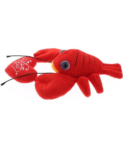 I Love You Plush Big Eye Red Lobster – Cute Stuffed Animal with Heart Message and Name Personalization for Valentines Anniver...