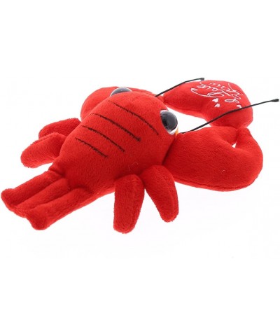 I Love You Plush Big Eye Red Lobster – Cute Stuffed Animal with Heart Message and Name Personalization for Valentines Anniver...