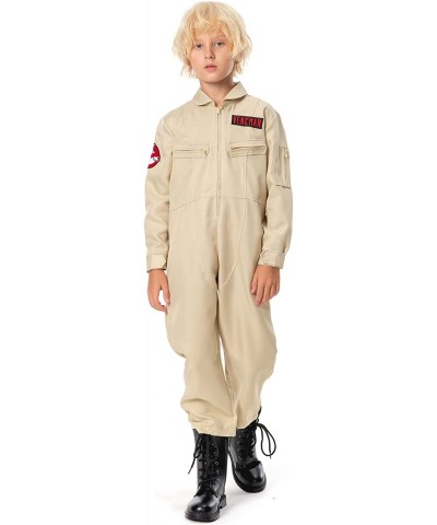 Kids Venkman Costume Ghoul Hunter Cosplay Jumpsuit Outfit $59.37 Kids' Costumes