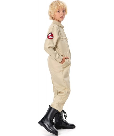 Kids Venkman Costume Ghoul Hunter Cosplay Jumpsuit Outfit $59.37 Kids' Costumes