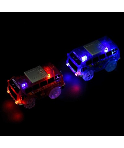 4 Pack Replacement Only Tracks Toy Car with LED Lights Compatible with Tracks Playset(Free Fingerboard) $29.01 Kids' Play Car...