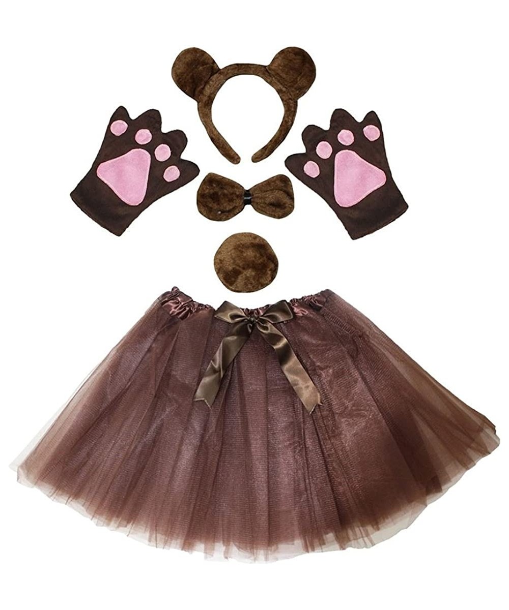 Combined Animal Headband Bowtie Tail Tutu 5pc Girl Costume 1-5y $33.43 Kids' Costumes