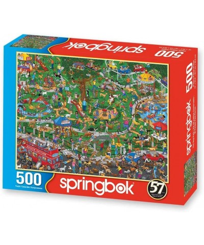 Springbok's 500 Piece Jigsaw Puzzle The Dog Park - Made in USA $39.95 Jigsaw Puzzles