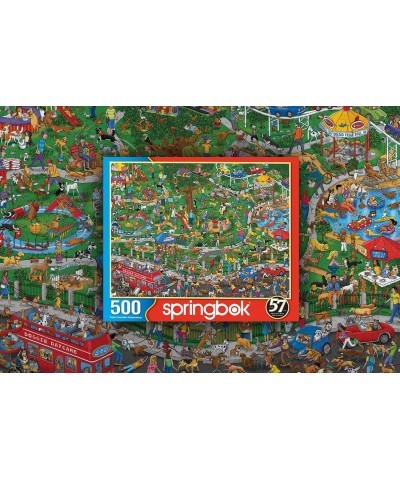 Springbok's 500 Piece Jigsaw Puzzle The Dog Park - Made in USA $39.95 Jigsaw Puzzles