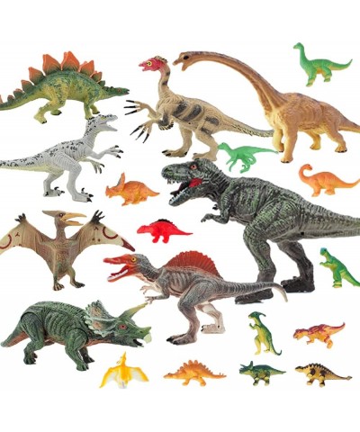 Kids Dinosaur Figures Toys 3-7 Inch Plastic Dinosaur Playset STEM Educational Realistic Dinosaur Figurine for Boys Girls Todd...