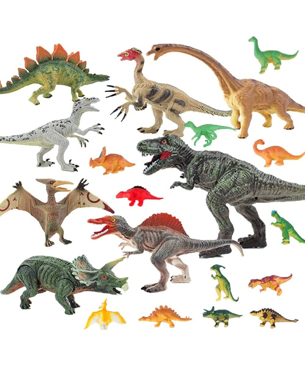 Kids Dinosaur Figures Toys 3-7 Inch Plastic Dinosaur Playset STEM Educational Realistic Dinosaur Figurine for Boys Girls Todd...