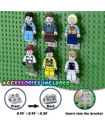 Mini Figure Toy 30PCS Minifigures Stuffer Minifigures Building Bricks with Accessories Boys and Girls Little Gift for Christm...