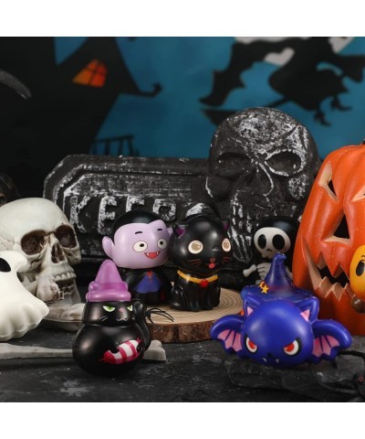 12 Pcs Halloween Toys Slow Rising Halloween Party Favors Pumpkin Zombie Cat Mummy Vampire Soft Toy Teens Stress Relief Toys G...