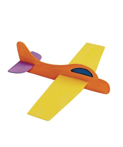 Colorations® Decorate Your Own Wooden Model Airplanes Set of 12 Create Unique & Personal Designs Fun Kids Craft Project Craft...