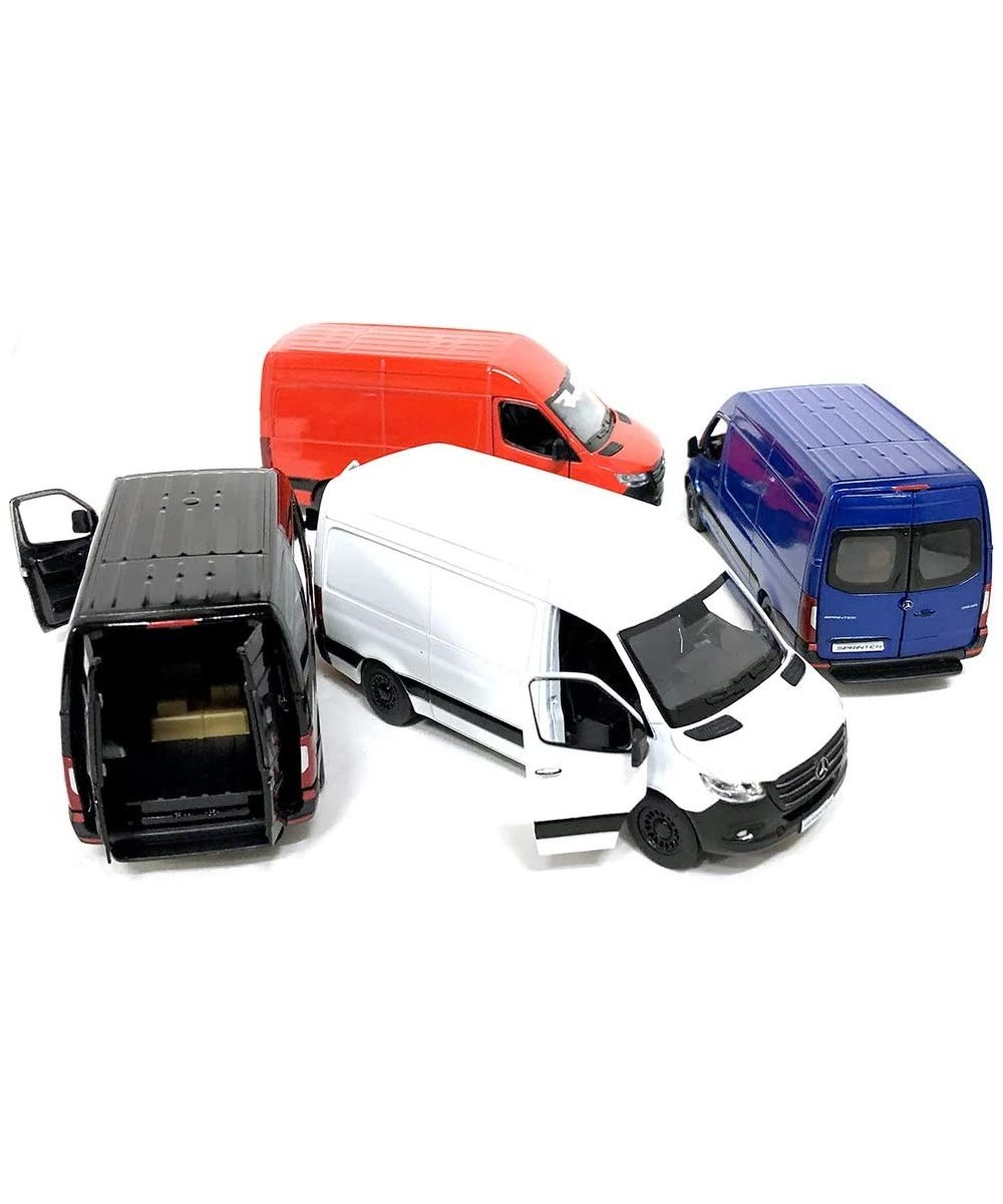 Set of 4 2020 Mercedez Benz Sprinter Cargo Van - Diecast Model Toy Cars (Red/Blue/Black/White) $43.69 Kids' Play Cars & Race ...