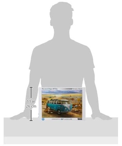 The Love & Hope VW Bus by Greg Giordano 1000-Piece Puzzle Multi-Colored Model:6000-5310 $31.84 Jigsaw Puzzles