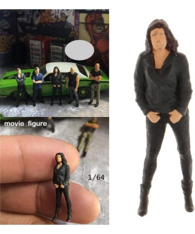 TOOYFUL People Figures Model Architecture Plastic People Figures Tiny People Stand for Miniature Scenes :64 Black-A $22.37 Pl...