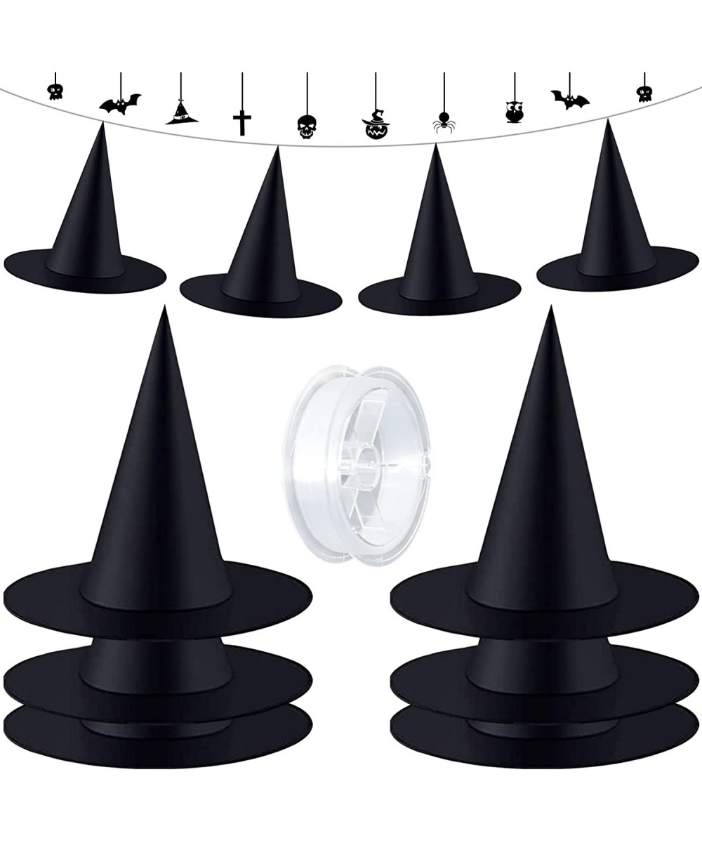 Witch Hats Halloween Party Favors Costume Accessory Hanging Black Witch Hat with 98 Feet Hanging Rope for Halloween $25.32 Ki...