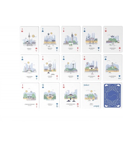 Playing Cards of South Korea - Poker Cards Deck of Cards Korea Card Korea Cards Playing Cards Korea Poker Card $26.31 Card Games