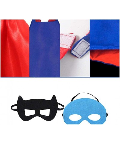 Kids Dress Up Superhero Capes Sets & Slap Bracelets for Children Costumes Halloween Birthday Gifts Party 8pcs $49.97 Kids' Co...